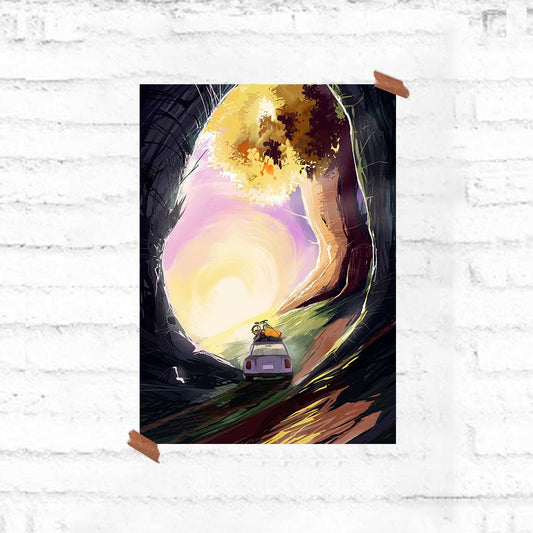 Into The Woods - Travel Poster - Fully Filmy - MadrascartFully Filmy
