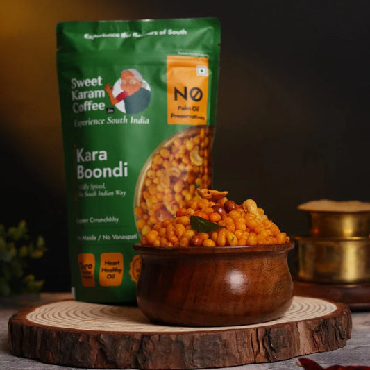 Kara Boondhi 95g - Sweet Karam Coffee