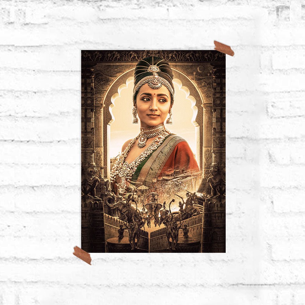 Kundavai | Official PS - 1 Poster - Fully Filmy - MadrascartFully Filmy