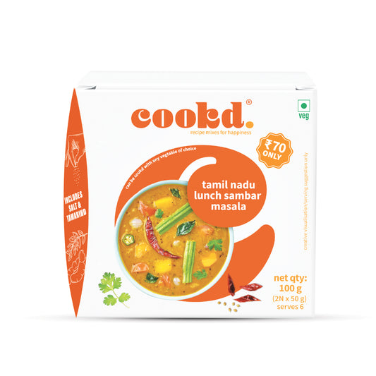 Tamil Nadu Lunch Sambar Masala - Cookd