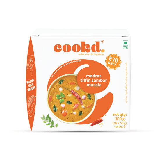 Madras Tiffin Sambar Masala - Cookd