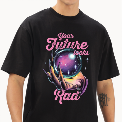 Your Future Looks Rad Oversized T-Shirt - Fully Filmy