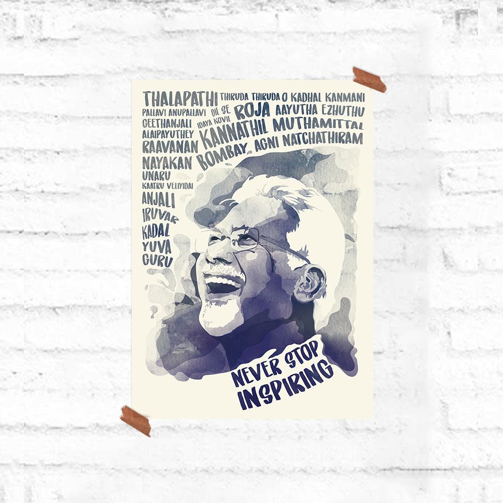 Mani Ratnam Tribute Poster - Fully Filmy - MadrascartFully Filmy