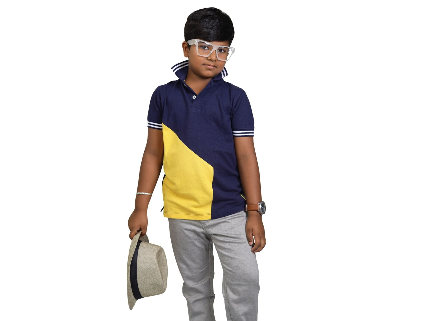 Midnight Dash Boy's Polo - Watermelon Boys - MadrascartWatermelon Boys