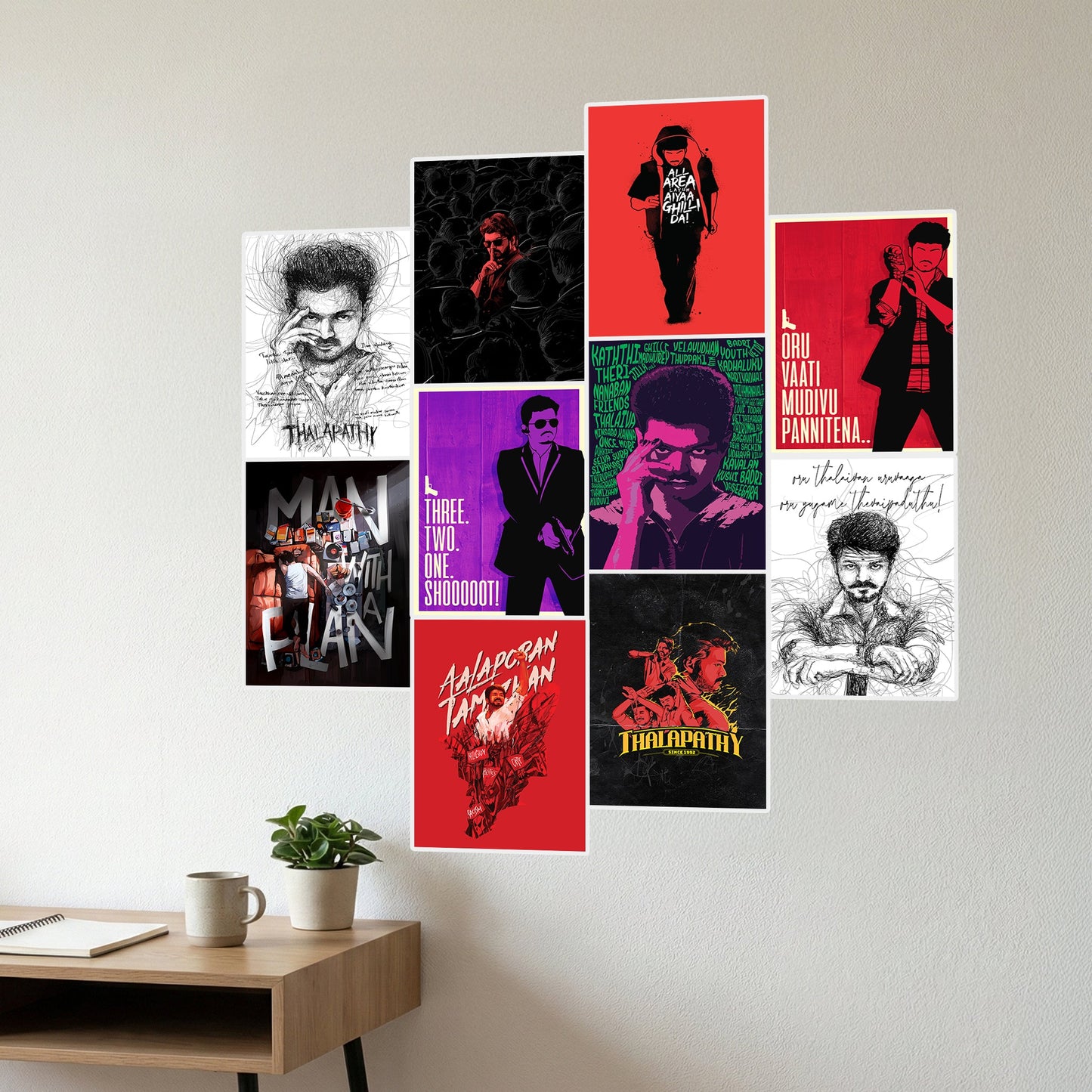 THALAPATHY VIJAY POSTER KIT - Fully Filmy