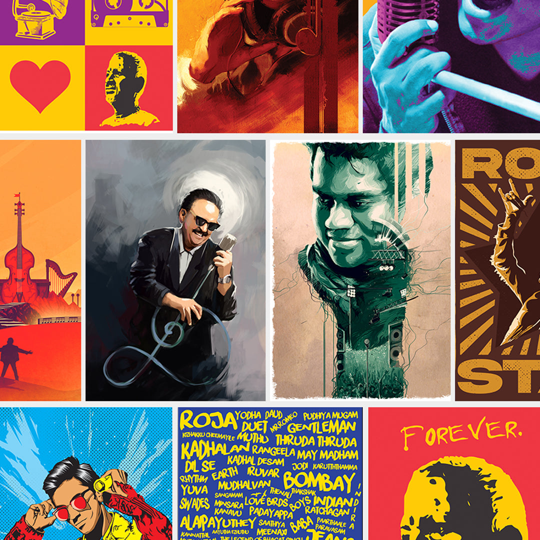 MUSIC POSTER KIT - Fully Filmy