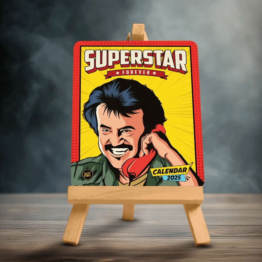 Superstar Forever 2025 - Desk Calendar - Fully Filmy