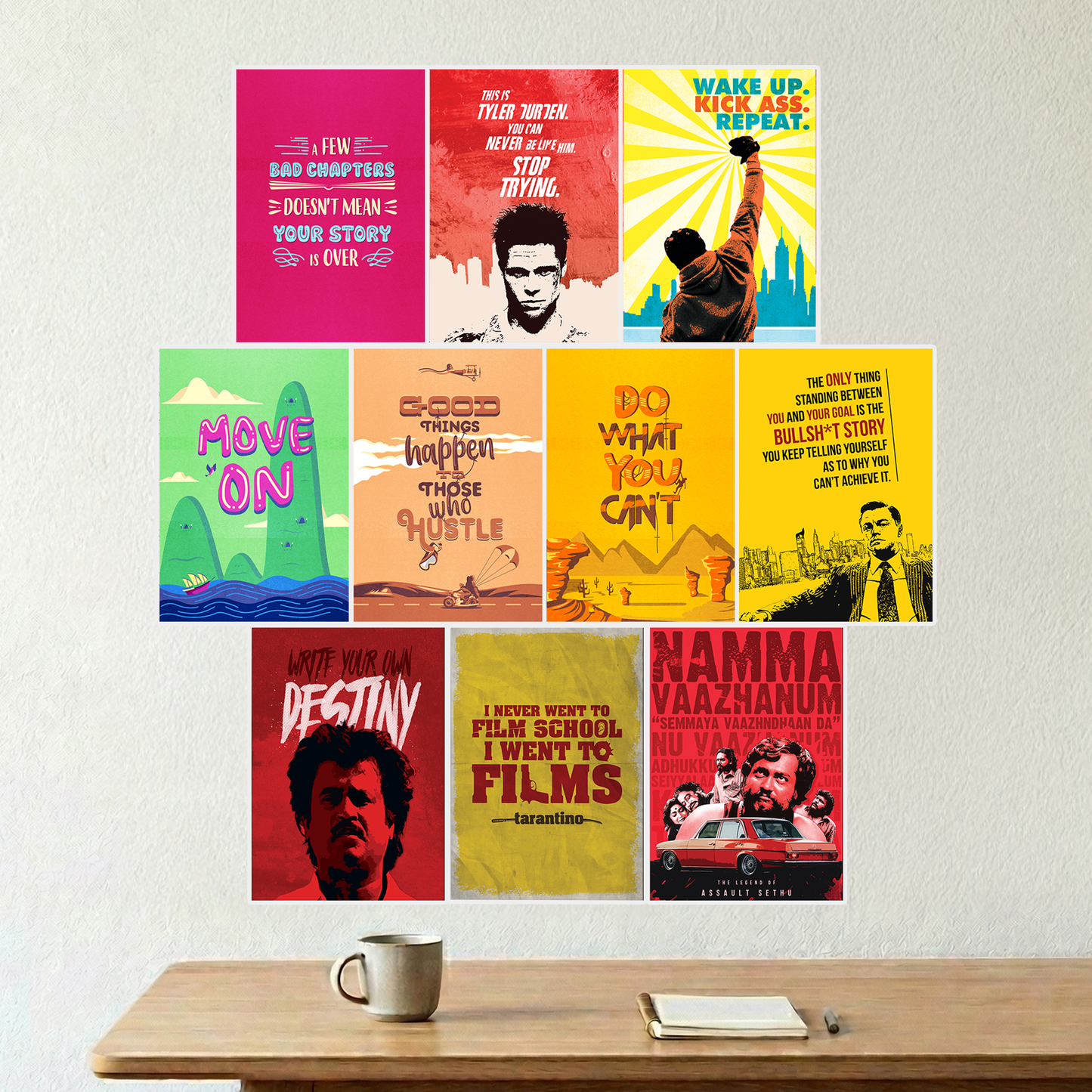 MOTIVATIONAL POSTER KIT - Fully Filmy