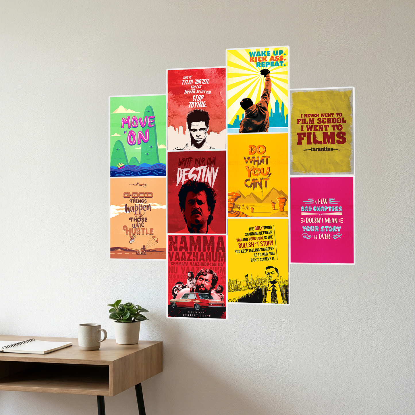 MOTIVATIONAL POSTER KIT - Fully Filmy