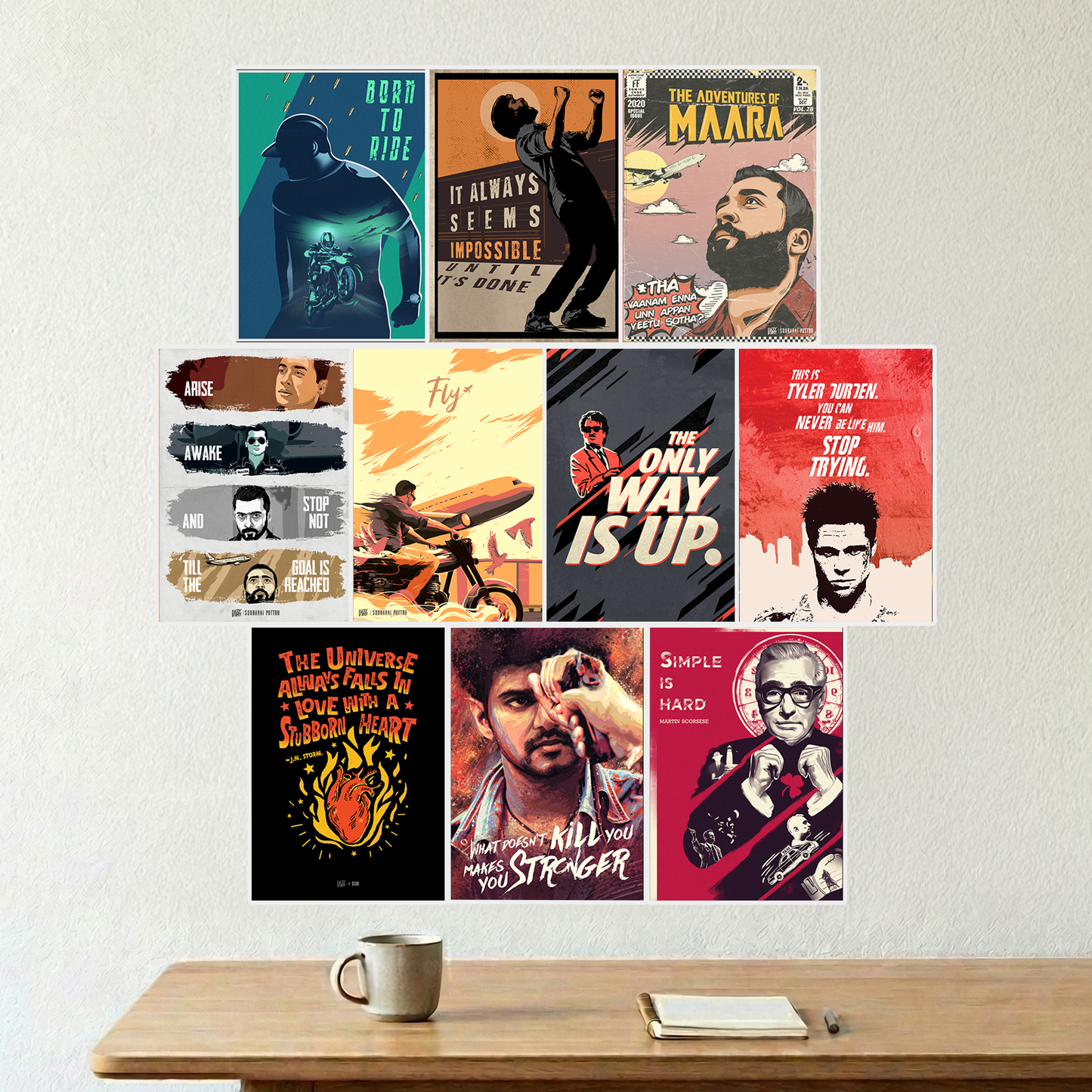 INSPIRATIONAL POSTER KIT - Fully Filmy