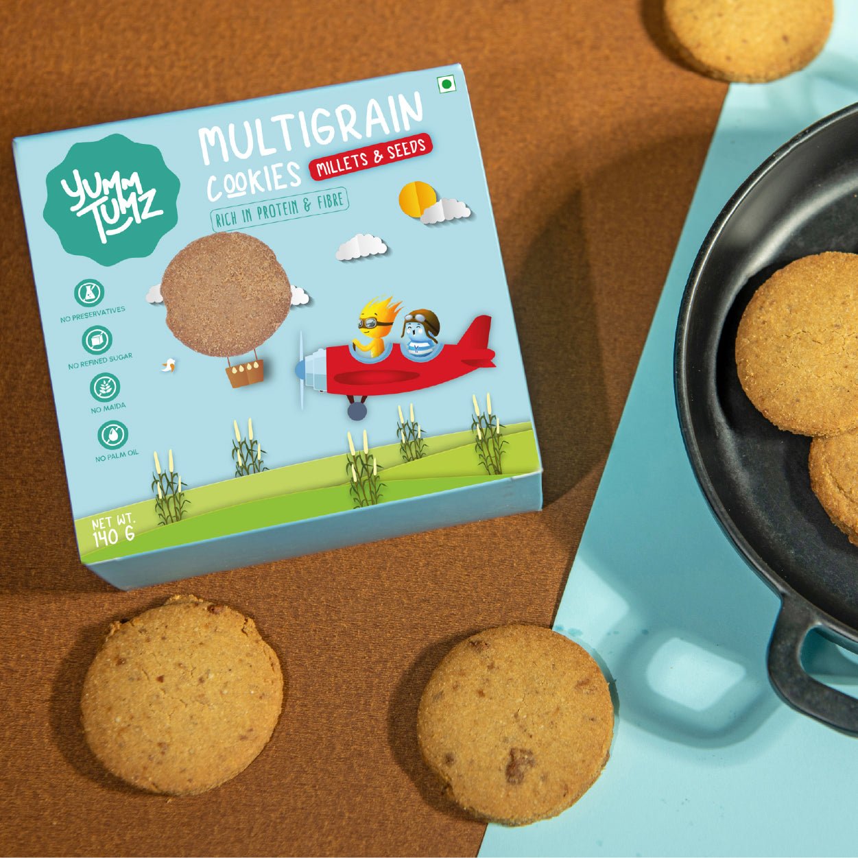 Multigrain Millets & Seeds Cookies - Yumm Tumz - MadrascartYumm Tumz