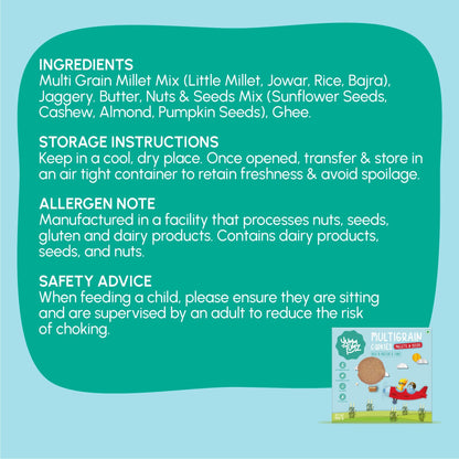 Multigrain Millets & Seeds Cookies - Yumm Tumz - MadrascartYumm Tumz