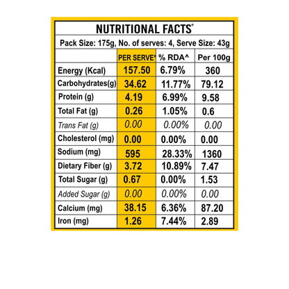 Naturally Yours Amaranth Instant Noodles 175g - MadrascartNaturally Yours