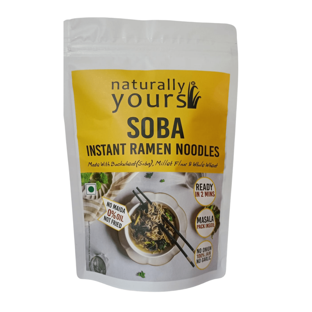 Naturally Yours Soba Instant Noodles 175g - MadrascartNaturally Yours