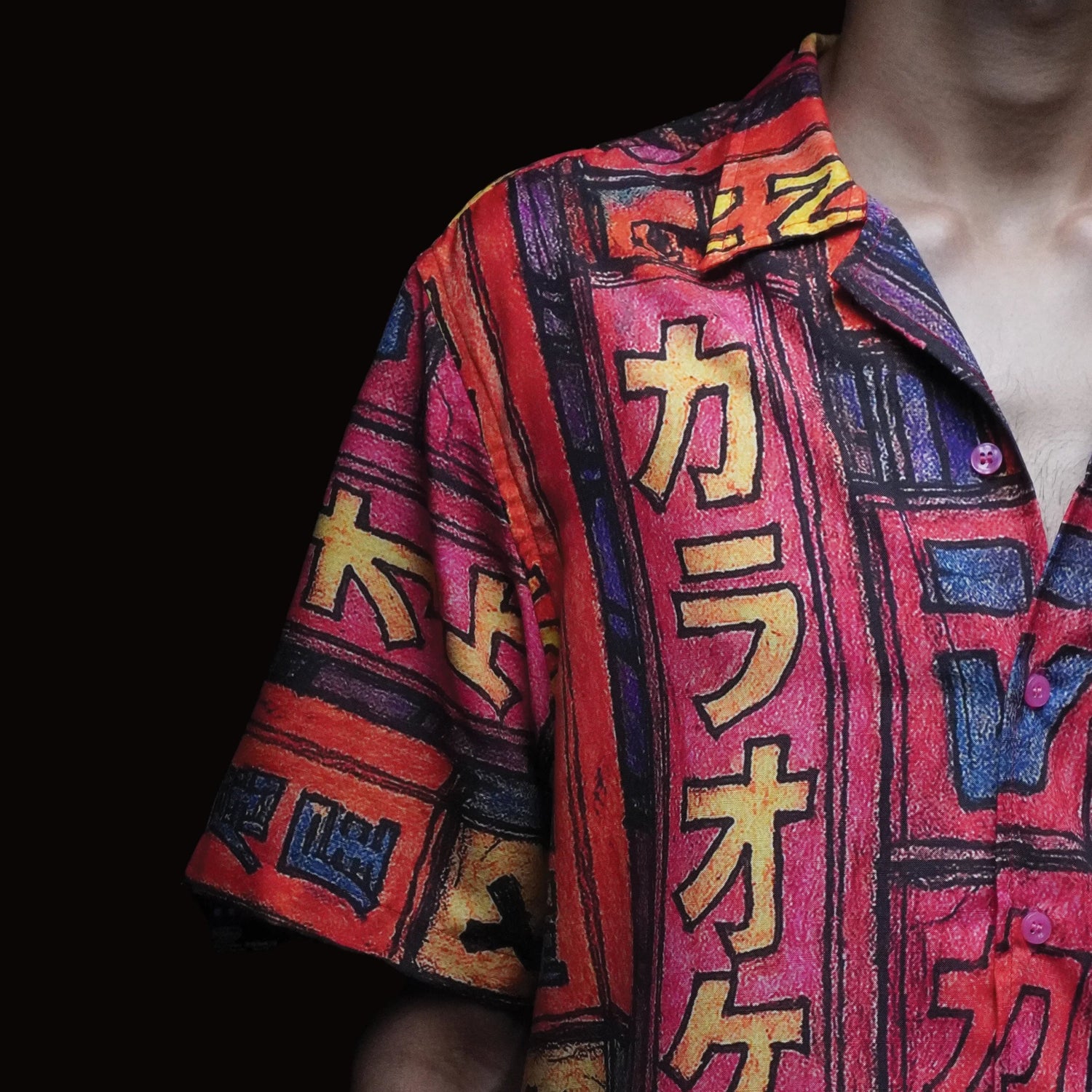 Neon Tokyo Men's Shirt - Fully Filmy - MadrascartFully Filmy