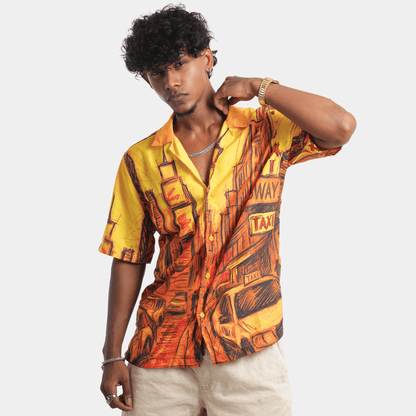New York Rush Men's Shirt - Fully Filmy - MadrascartFully Filmy