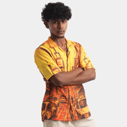New York Rush Men's Shirt - Fully Filmy - MadrascartFully Filmy