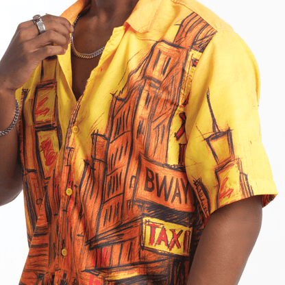 New York Rush Men's Shirt - Fully Filmy - MadrascartFully Filmy