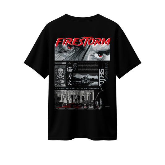 Firestorm is Coming Oversized T-Shirt | OG Official Merchandise - Fully Filmy