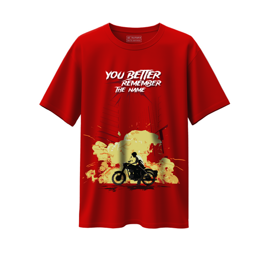 Remember the Name Oversized T-Shirt | OG Official Merchandise - Fully Filmy