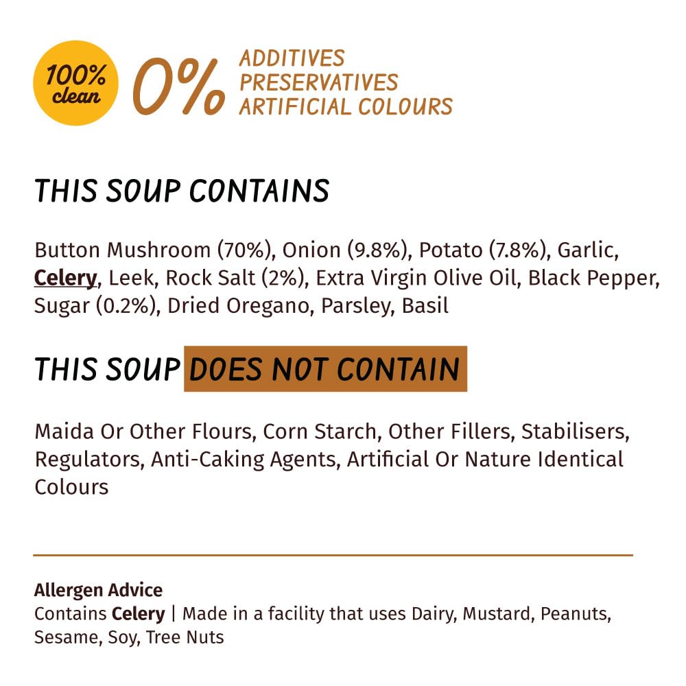 Pepper Mushroom Soup 75g (2Packs) - Simplify - MadrascartChutnefy