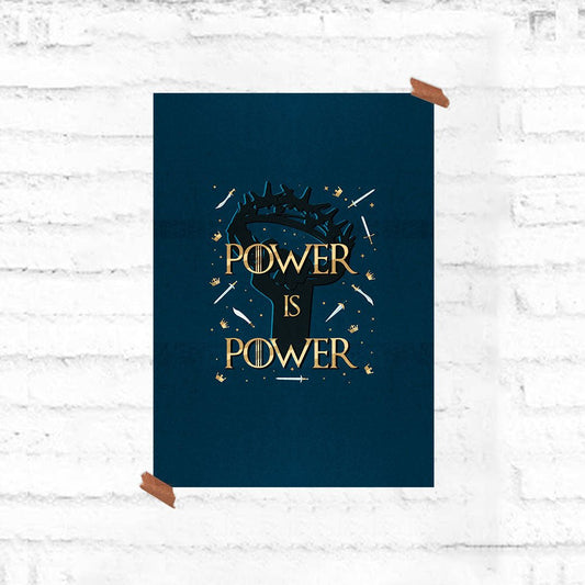 Power Motivational Poster - Fully Filmy - MadrascartFully Filmy