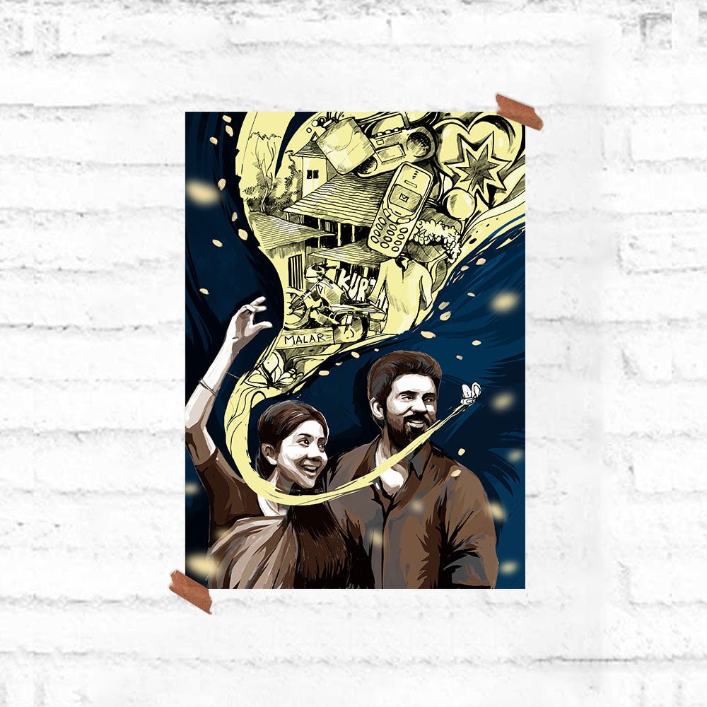 Premam Tribute Poster - Fully Filmy - MadrascartFully Filmy