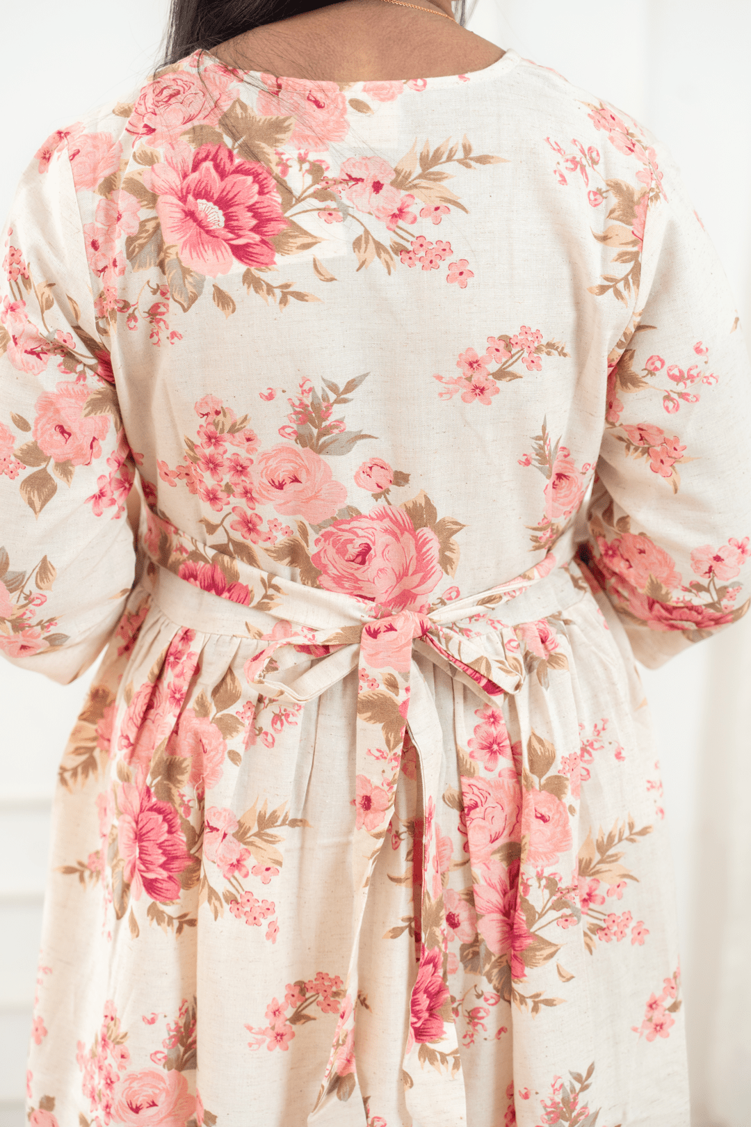 Regal Rose Feeding Dress - Putchi - MadrascartPutchi