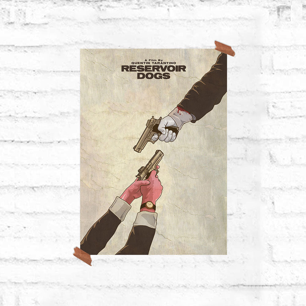 Reservoir Dogs Tribute Poster - Fully Filmy - MadrascartFully Filmy