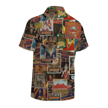 Retro Crackers Men's Shirt - MadrascartFully Filmy