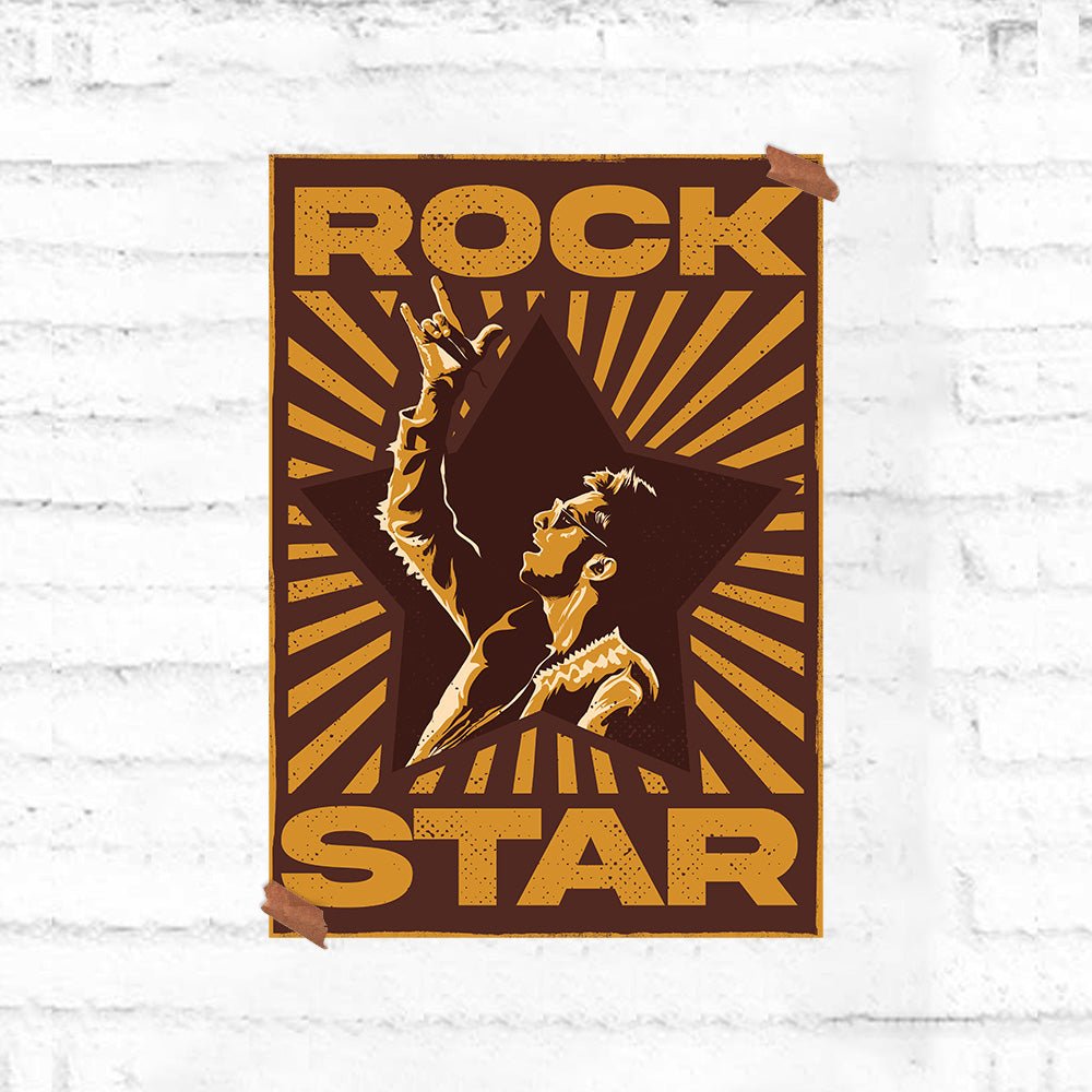 Rockstar Poster - Fully Filmy - MadrascartFully Filmy
