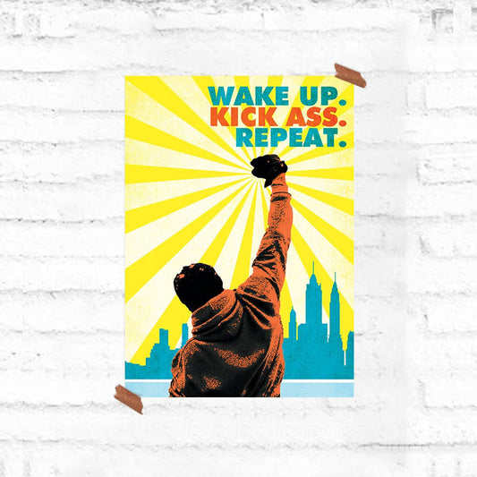Rocky Motivational Poster - Fully Filmy - MadrascartFully Filmy