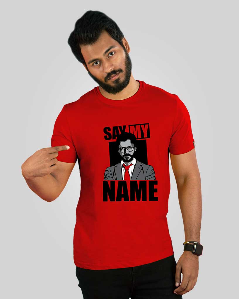 Say My Name T-shirt - Fully Filmy