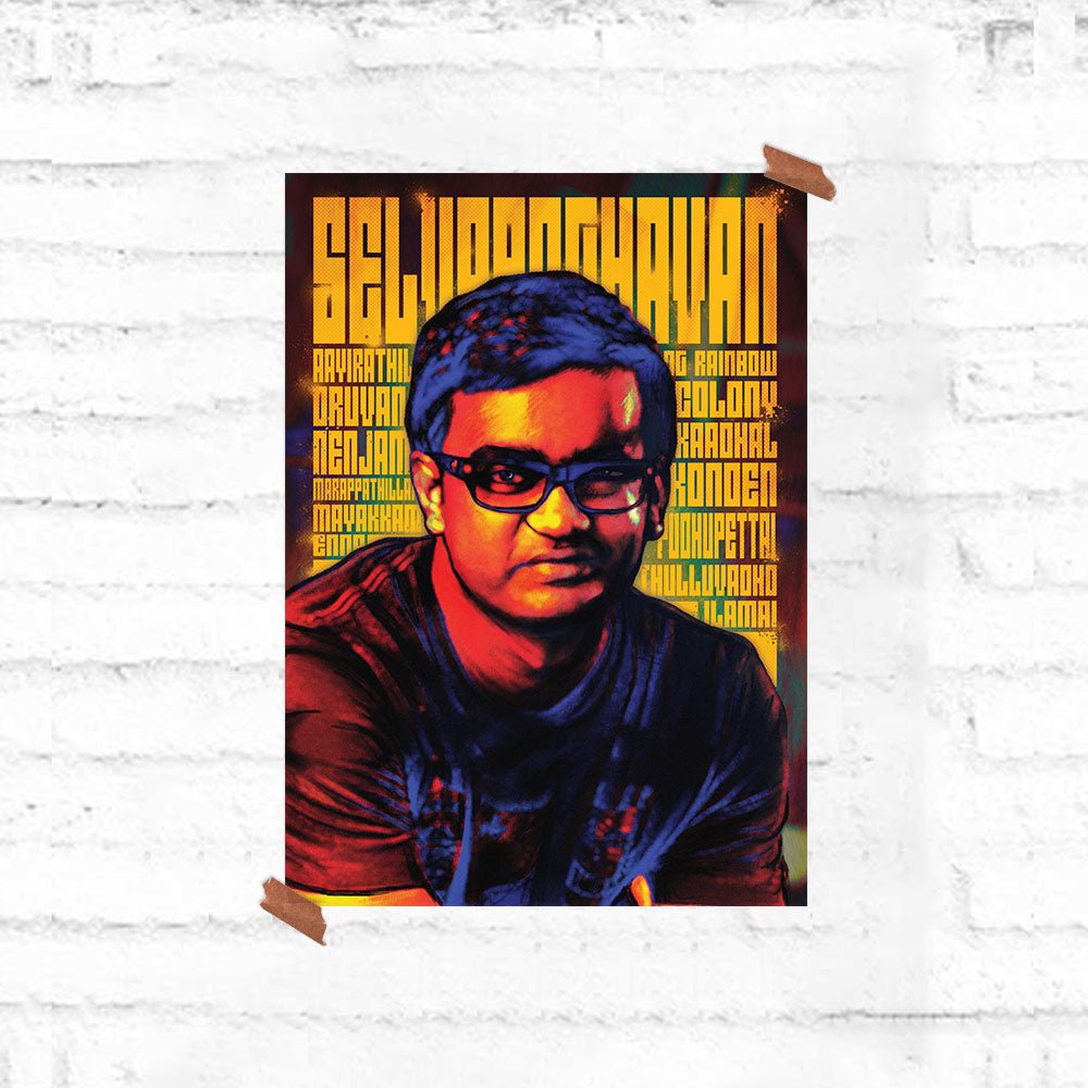 Selvaraghavan The Genius Poster - Fully Filmy - MadrascartFully Filmy