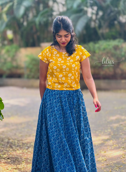 Sun Tide Co-ord Set - Lilies