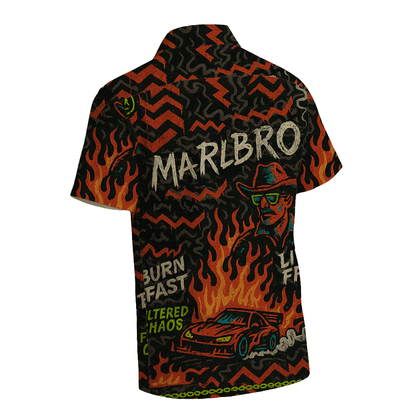 Smokin' Drip Men's Shirt - Fully Filmy - MadrascartFully Filmy