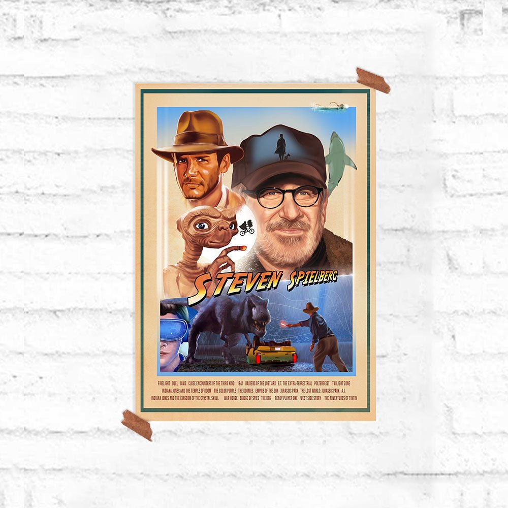 Spielberg Fan - Poster - Fully Filmy - MadrascartFully Filmy