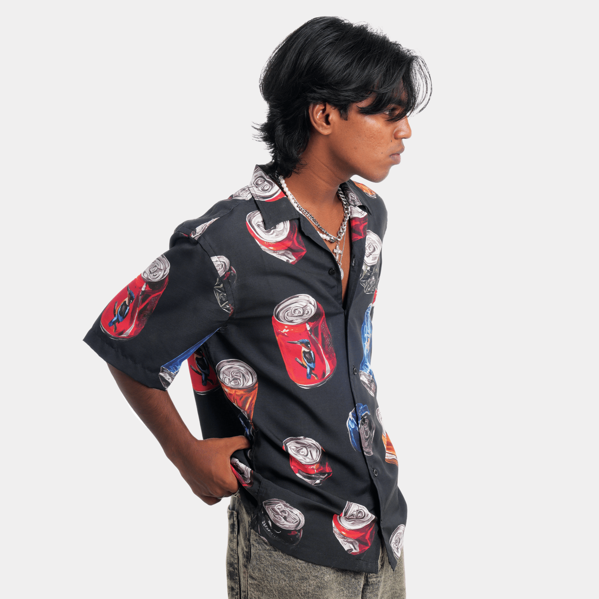 Stay Beer'd Men's Shirt - Fully Filmy - MadrascartFully Filmy