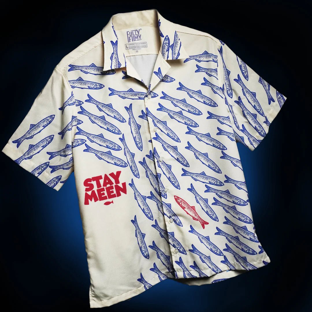 Stay Meen Men's Shirt - Fully Filmy - MadrascartFully Filmy
