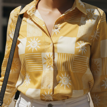 Summer Glow Women's Shirt - Fully Filmy - MadrascartFully Filmy