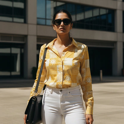 Summer Glow Women's Shirt - Fully Filmy - MadrascartFully Filmy