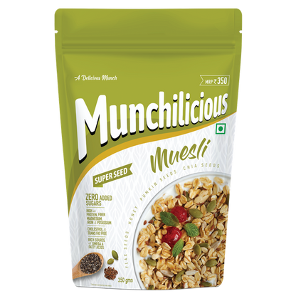 Super Seed Muesli - Munchilicious (350gms)