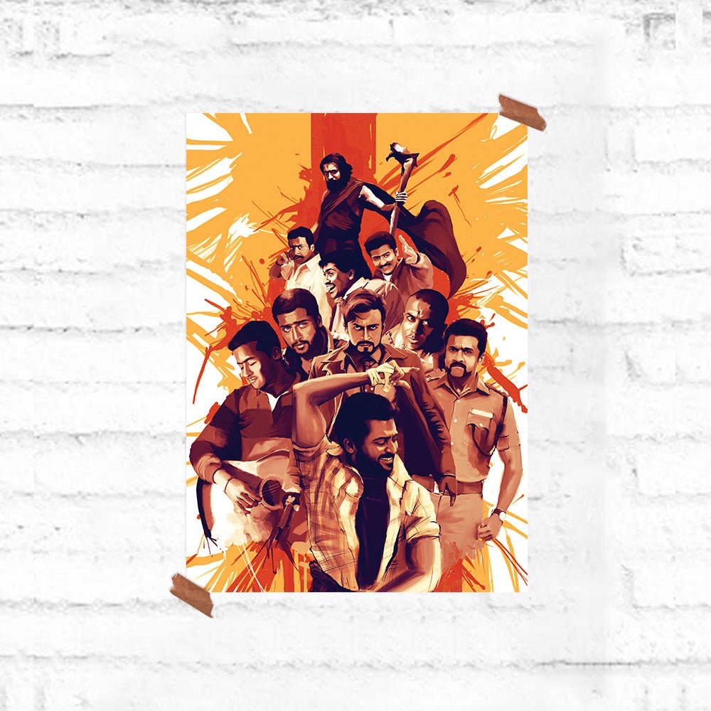 Suriya Tribute Poster - Fully Filmy - MadrascartFully Filmy