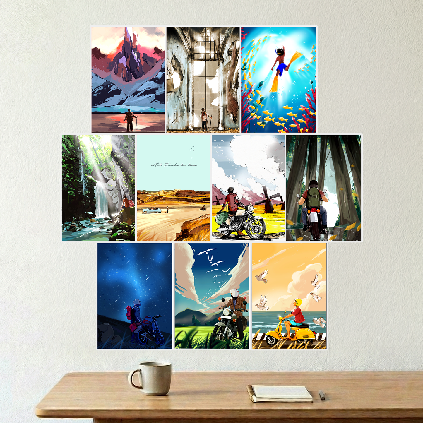 TRAVEL POSTER KIT - Fully Filmy
