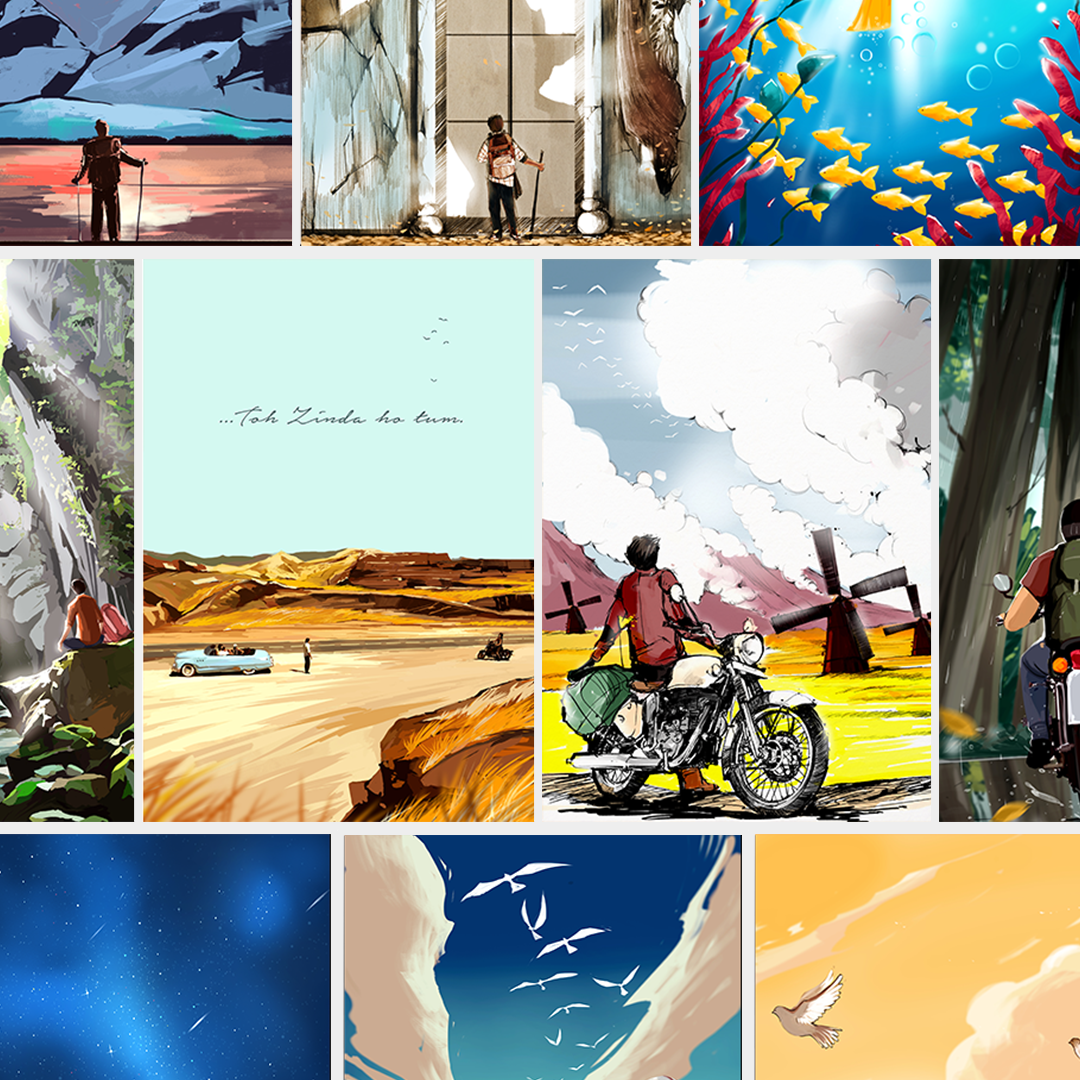 TRAVEL POSTER KIT - Fully Filmy