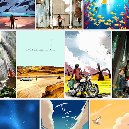 TRAVEL POSTER KIT - Fully Filmy