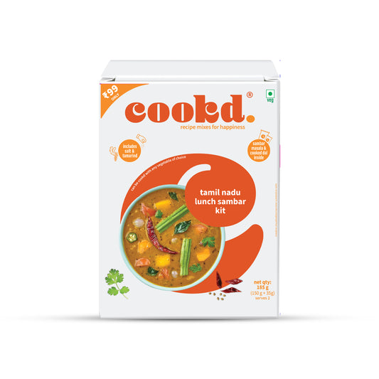 Tamil Nadu Lunch Sambar Kit - Cookd