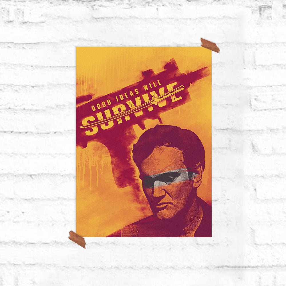 Tarantino - Good Ideas Poster - Fully Filmy - MadrascartFully Filmy