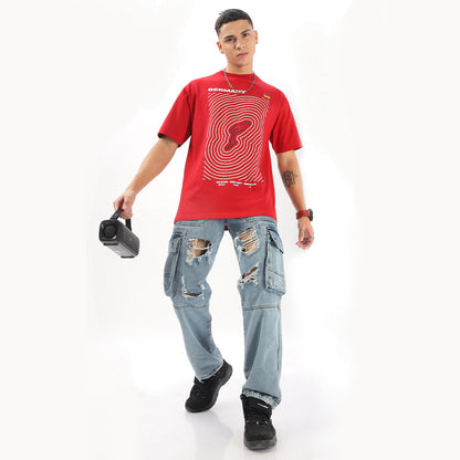 German Grand Prix Circuit Oversized T-Shirt - Fully Filmy