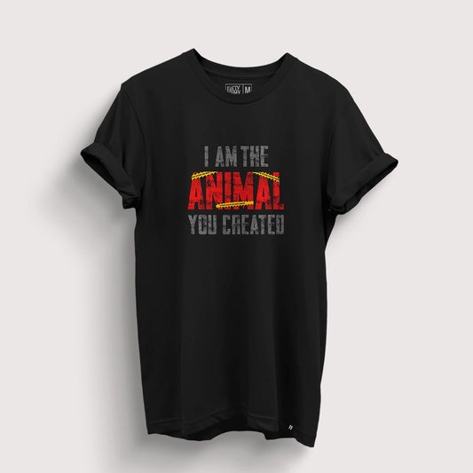 The Animal You Created | Official Animal T-Shirt - Fully Filmy - MadrascartFully Filmy